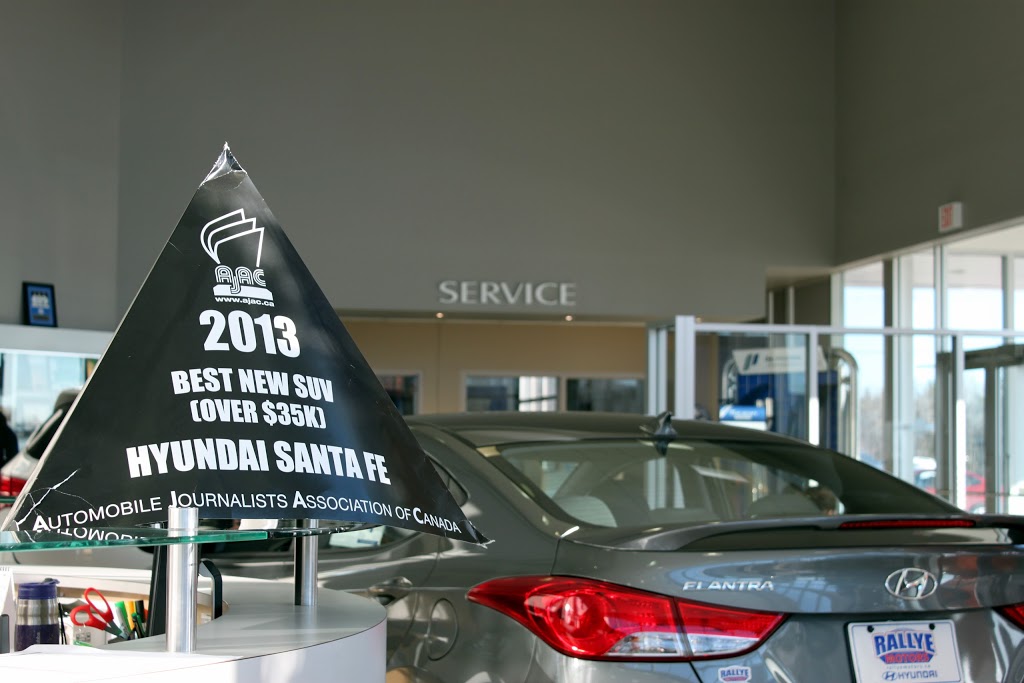 Rallye Motors Hyundai | 199 Carson Rd, Moncton, NB E1C 0K4, Canada | Phone: (506) 852-8200