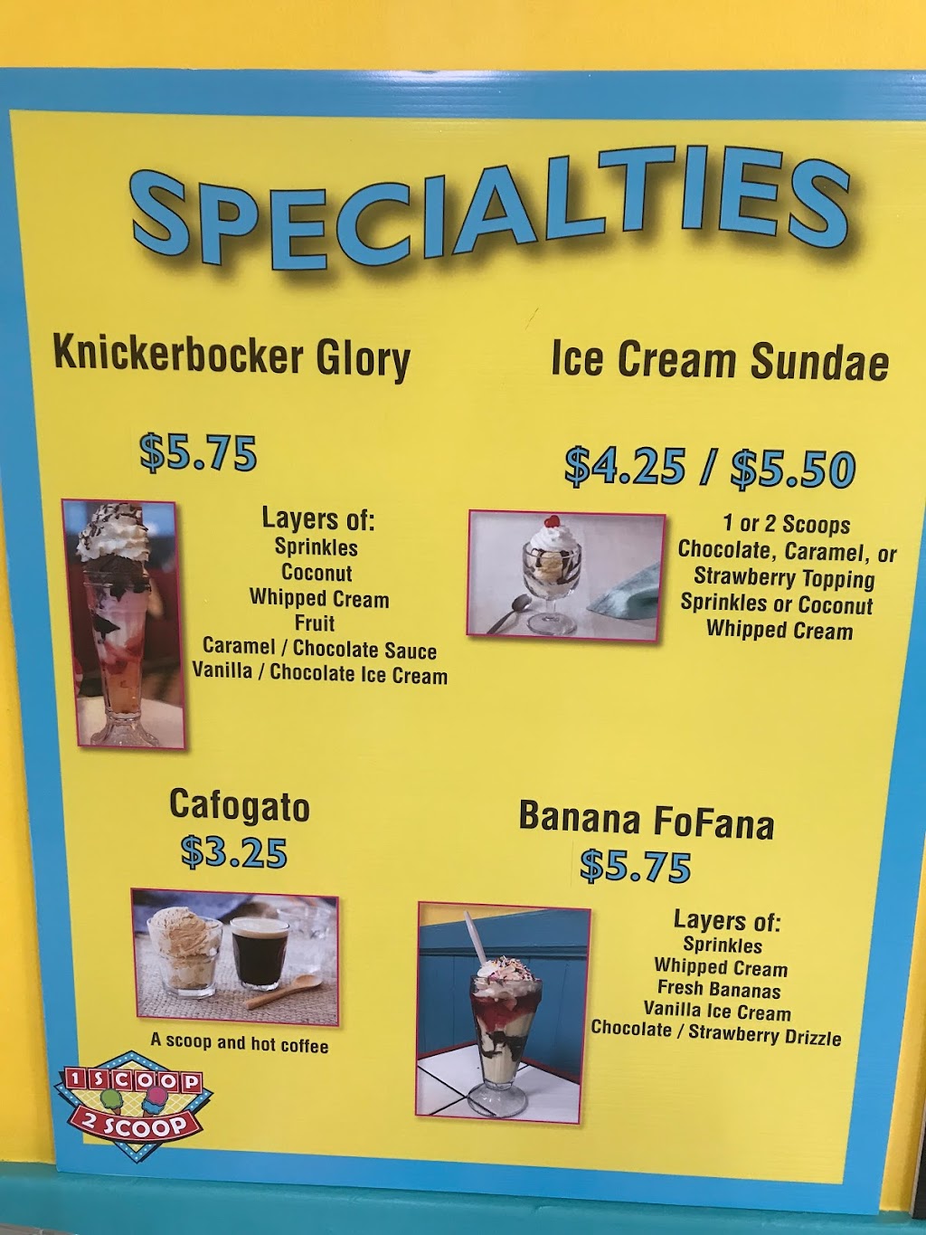 1 Scoop 2 Scoop | 286 St George St, Annapolis Royal, NS B0S 1A0, Canada | Phone: (902) 412-1900