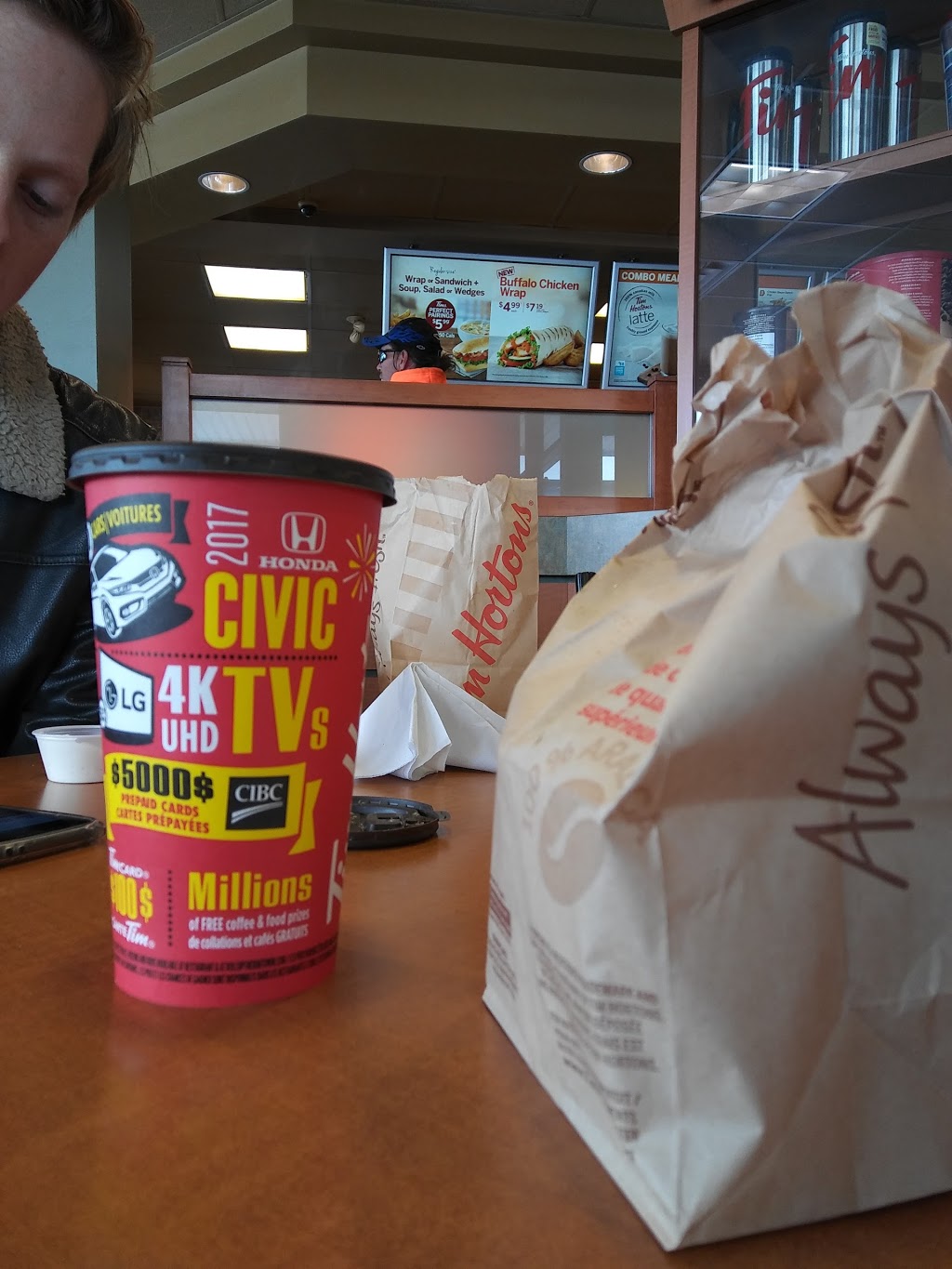 Tim Hortons | 197 Main St E, Port Colborne, ON L3K 1S5, Canada | Phone: (905) 834-8857