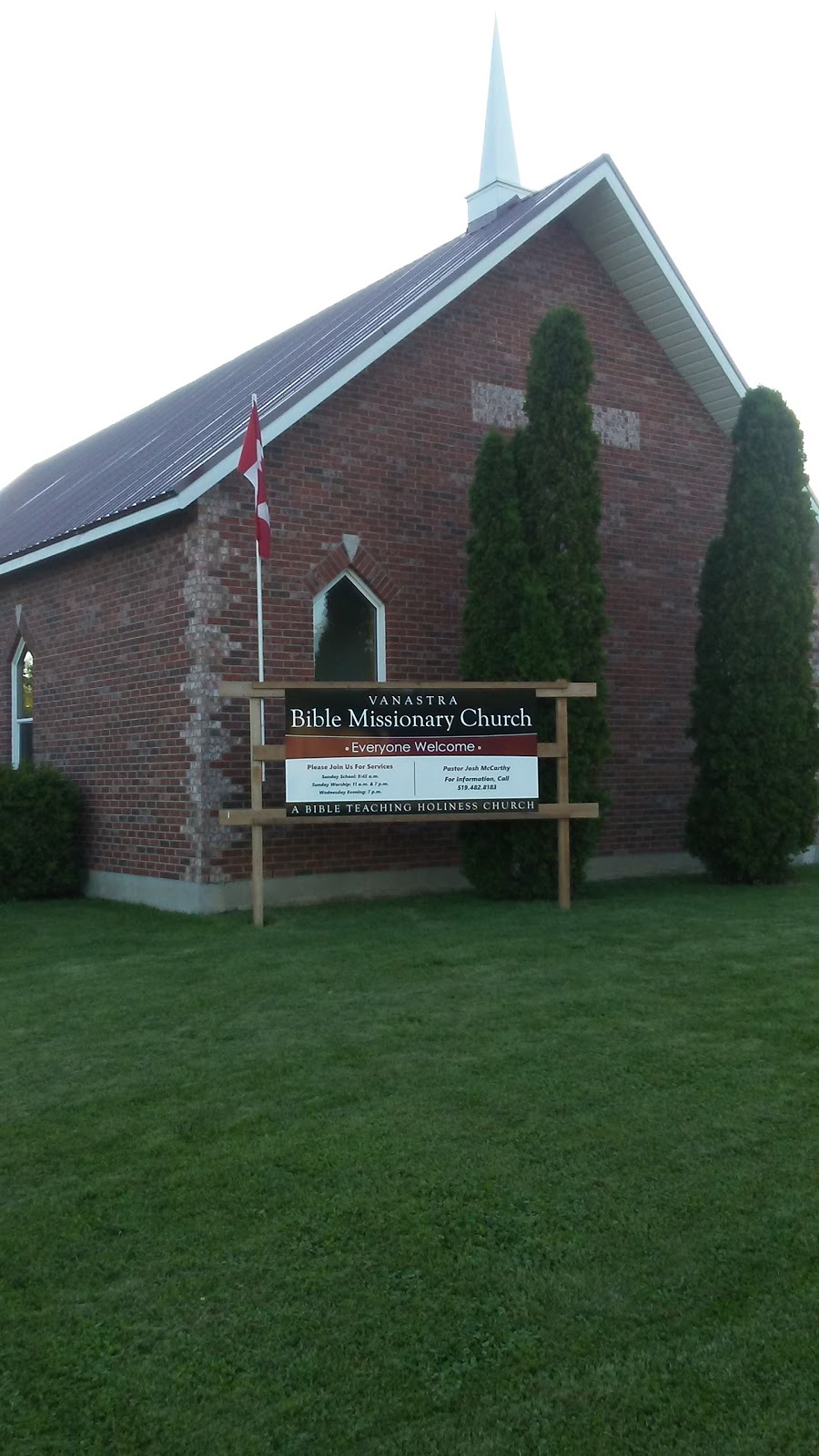 Bible Missionary Church | 35 Toronto Blvd, Clinton, ON N0M 1L0, Canada | Phone: (519) 482-8183