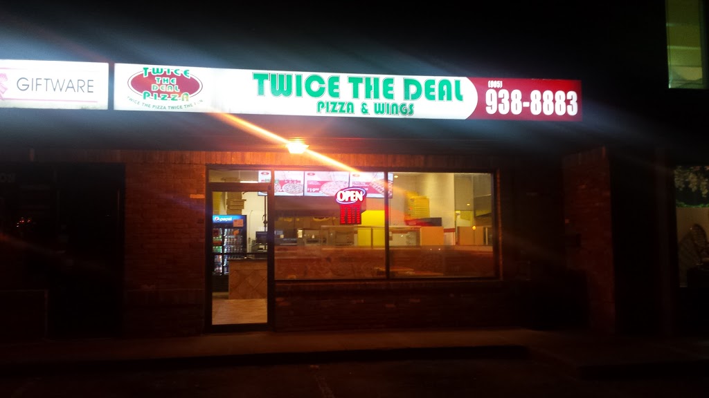 Twice The Deal Pizza | 184 Scott St, St. Catharines, ON L2N 1H1, Canada | Phone: (905) 938-8883