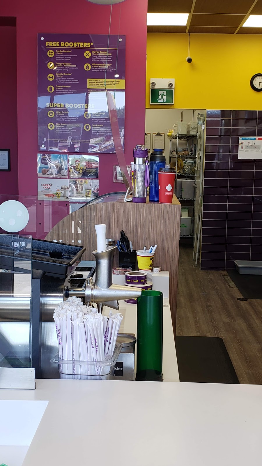 Booster Juice | 94 Hamilton Regional Rd 8 Unit F5, Stoney Creek, ON L8G 1E1, Canada | Phone: (905) 662-9020