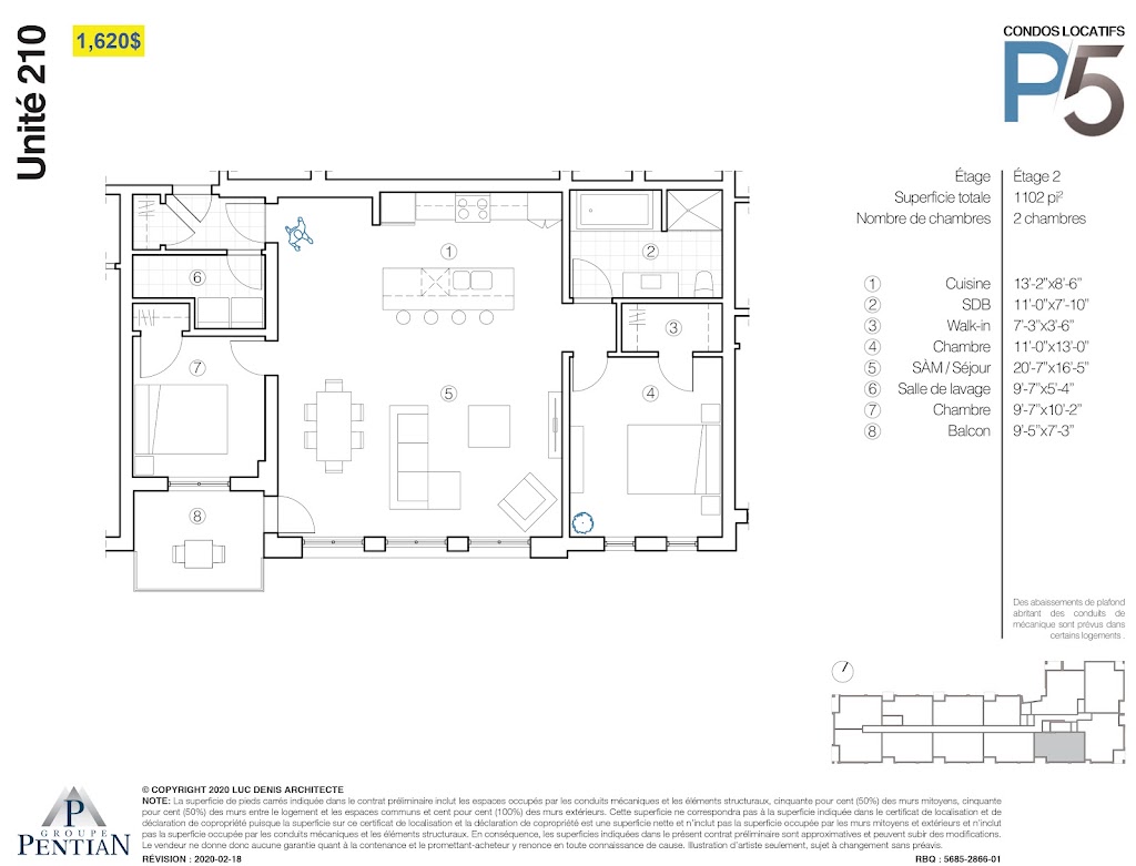 P5 Condos Locatifs - P5 Rental Condos | 19400 Rue Du Sulky, Pierrefonds, QC H9K 0A6, Canada | Phone: (514) 850-1650
