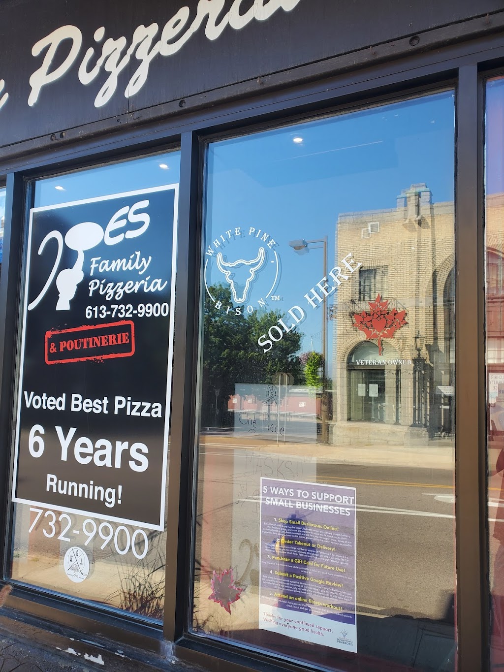 Joes Family Pizzeria | 284 Pembroke St W, Pembroke, ON K8A 5N2, Canada | Phone: (613) 732-9900