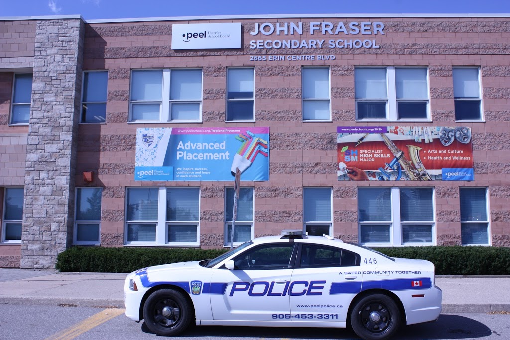 John Fraser Secondary School | 2665 Erin Centre Blvd, Mississauga, ON L5M 5H6, Canada | Phone: (905) 858-5910