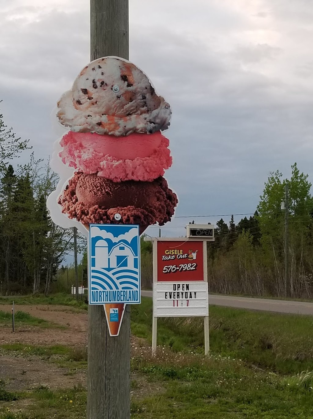 Gisele Take-out | 4298 NB-134, Grande-Digue, NB E4R 5B8, Canada | Phone: (506) 576-7982