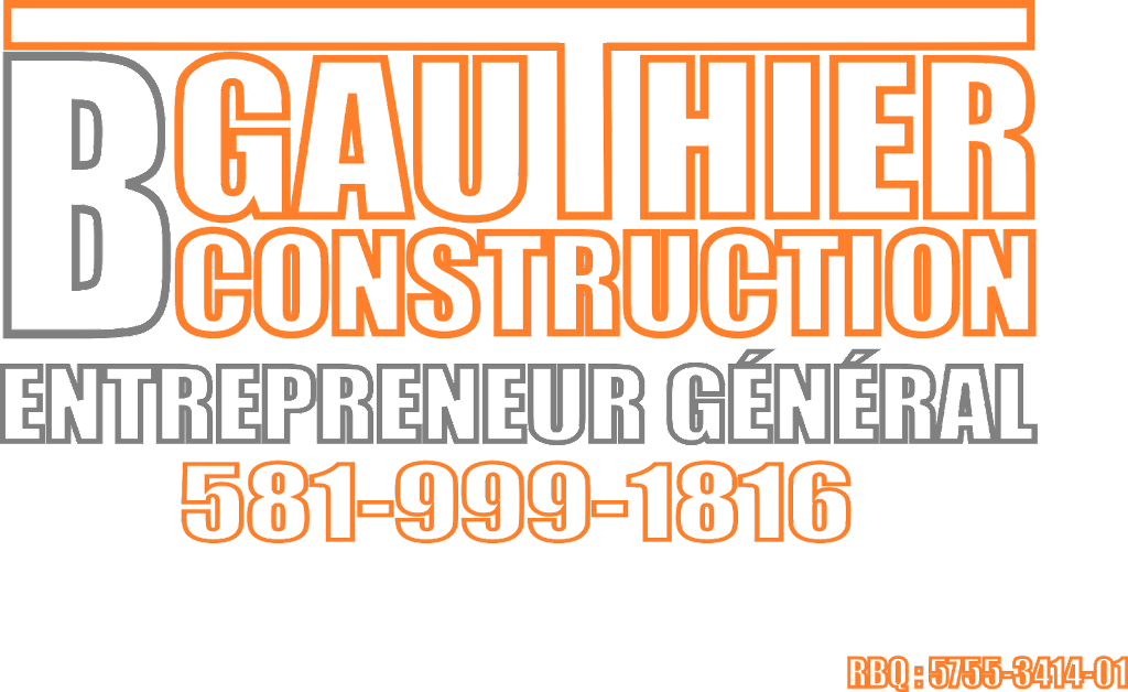 B. Gauthier Construction Inc. | 119 Rue des Saphirs, Boischatel, QC G0A 1H0, Canada | Phone: (581) 999-1816