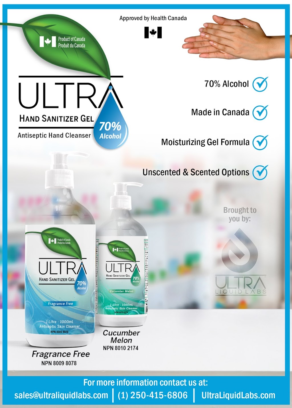 Ultra Liquid Labs | 700 Shawnigan Lake Rd, Shawnigan Lake, BC V0R 2W3, Canada | Phone: (651) 010-2365