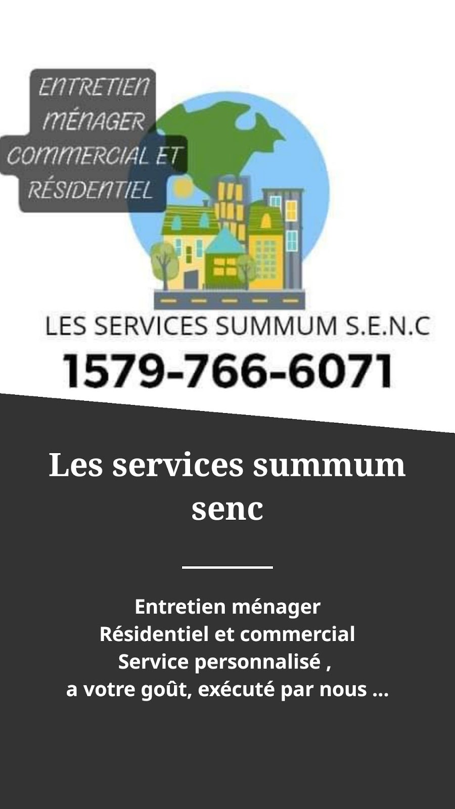LES SERVICES SUMMUM SENC. | Rue Guilbault #8, Lourdes-de-Joliette, QC J0K 1K0, Canada | Phone: (579) 766-6071