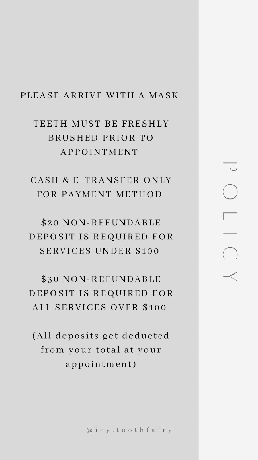 ICY TOOTHFAIRY | 1924 Windwood Pl, Orléans, ON K1C 7K7, Canada | Phone: (873) 999-6229