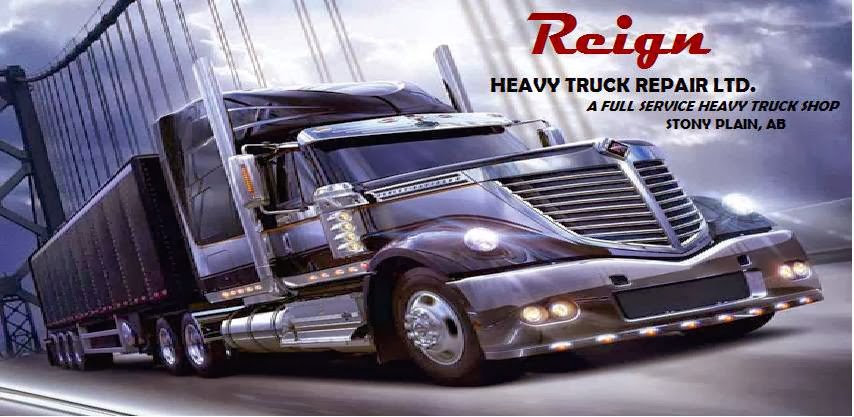 Reign Heavy Truck Repair | 3400 Golf Course Rd N, Stony Plain, AB T7Z 2Y2, Canada | Phone: (780) 968-6911