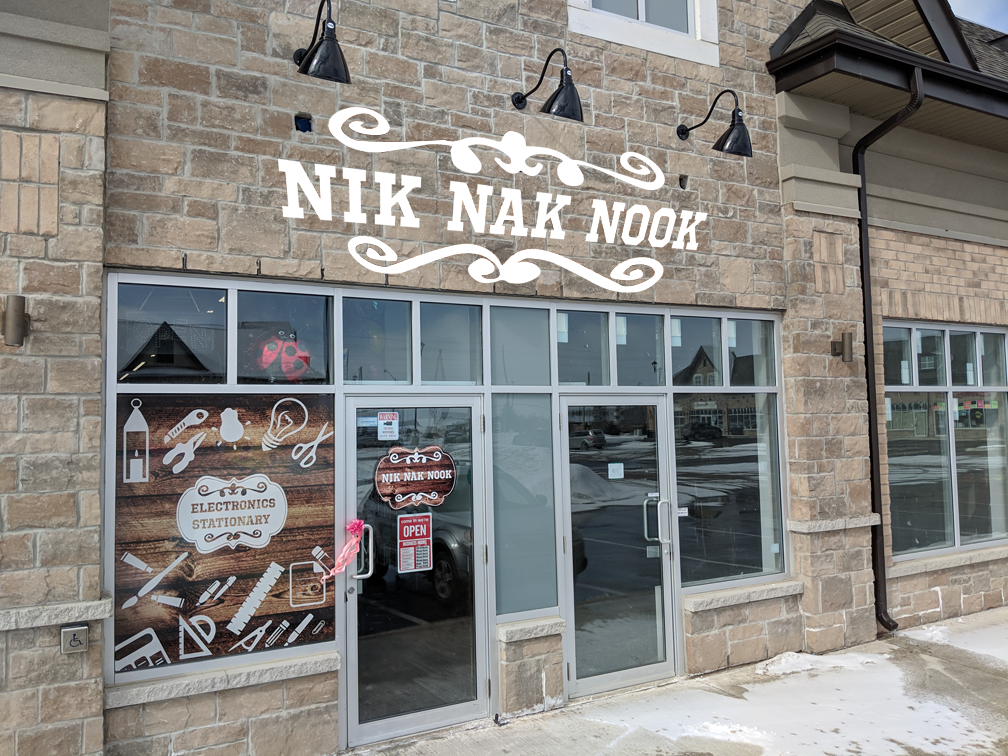 Nik Nak Nook | 50 Dr Kay Dr B17, Schomberg, ON L0T 1T0, Canada | Phone: (905) 939-0995