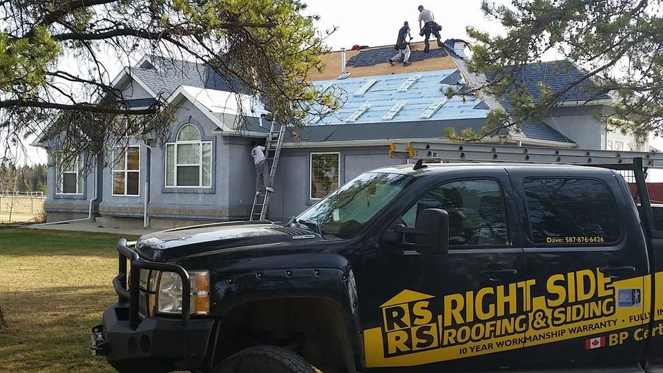 Right Side Roofing and Siding | 39 Piper Dr, Red Deer, AB T4P 1H7, Canada | Phone: (403) 505-0676