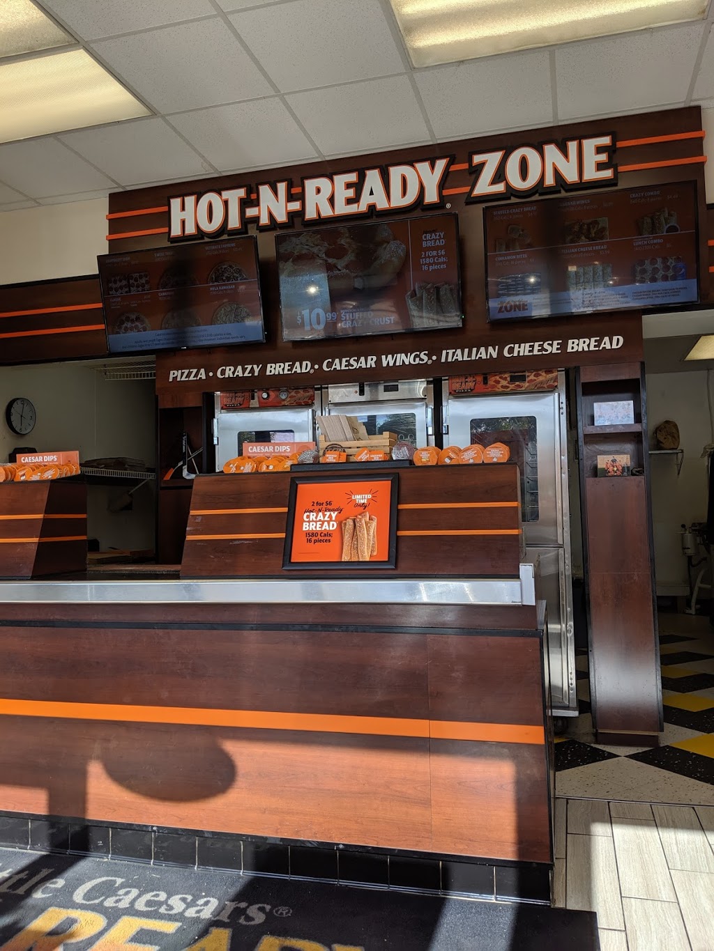 Little Caesars Pizza | 20 Queen St S, Tilbury, ON N0P 2L0, Canada | Phone: (519) 682-3010