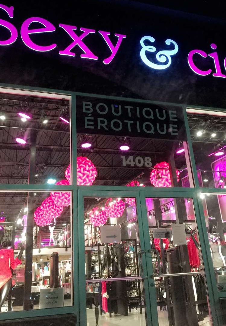 SEXY & CIE TROIS RIVIÈRES | 1408 Rue Aubuchon, Trois-Rivières, QC G8Y 5L3, Canada | Phone: (819) 807-7399