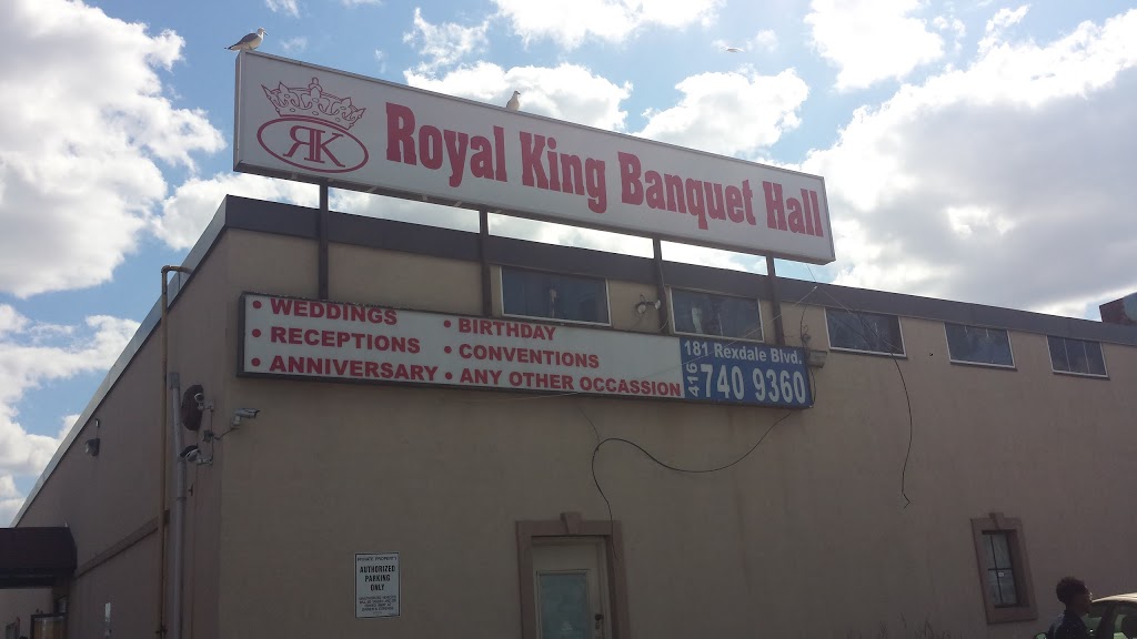 Royal King Banquet Hall | 181 Rexdale Blvd, Etobicoke, ON M9W 1R2, Canada | Phone: (416) 740-9360
