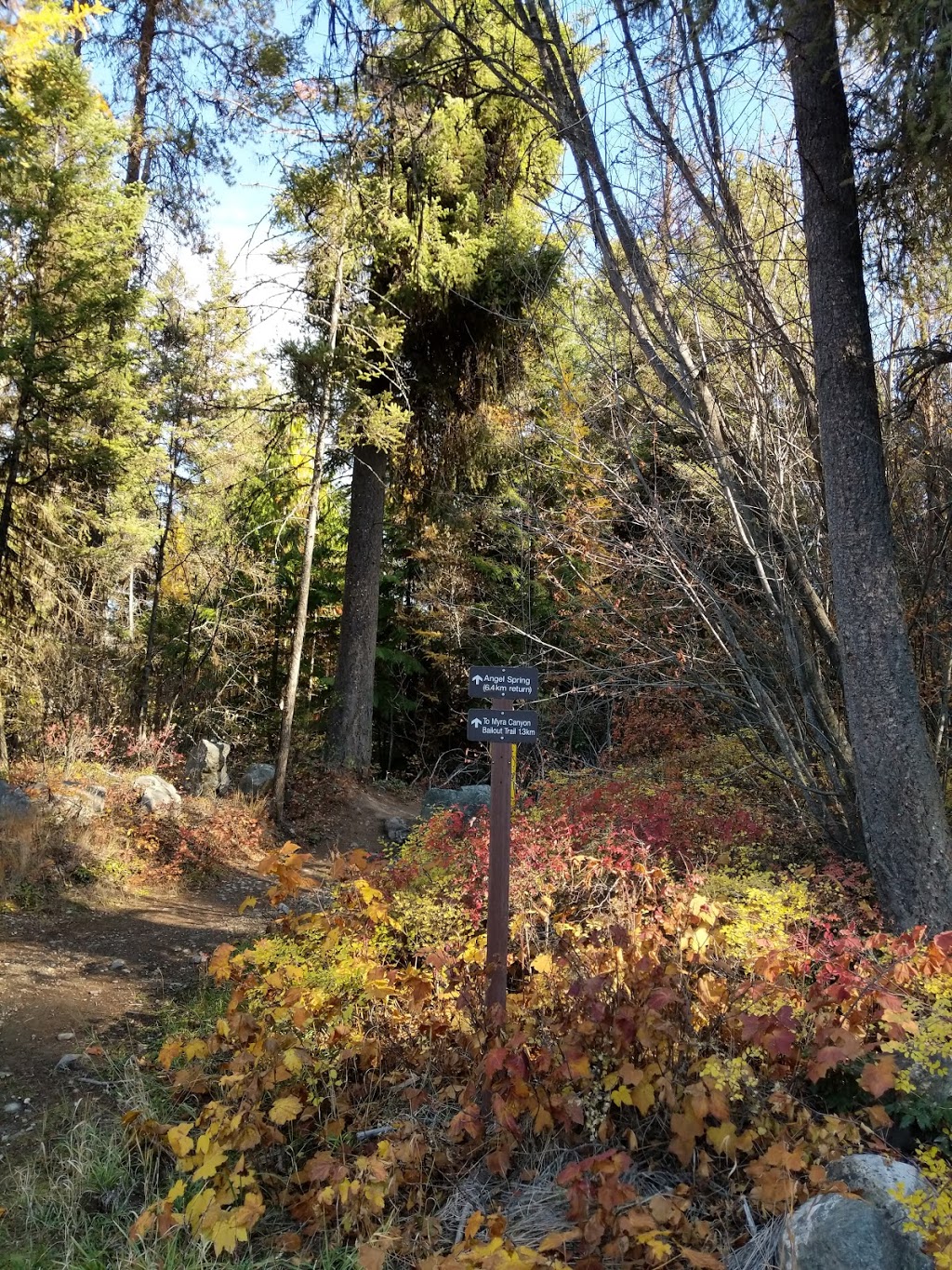Angel Springs Trailhead | Kelowna, BC V0H 1N0, Canada