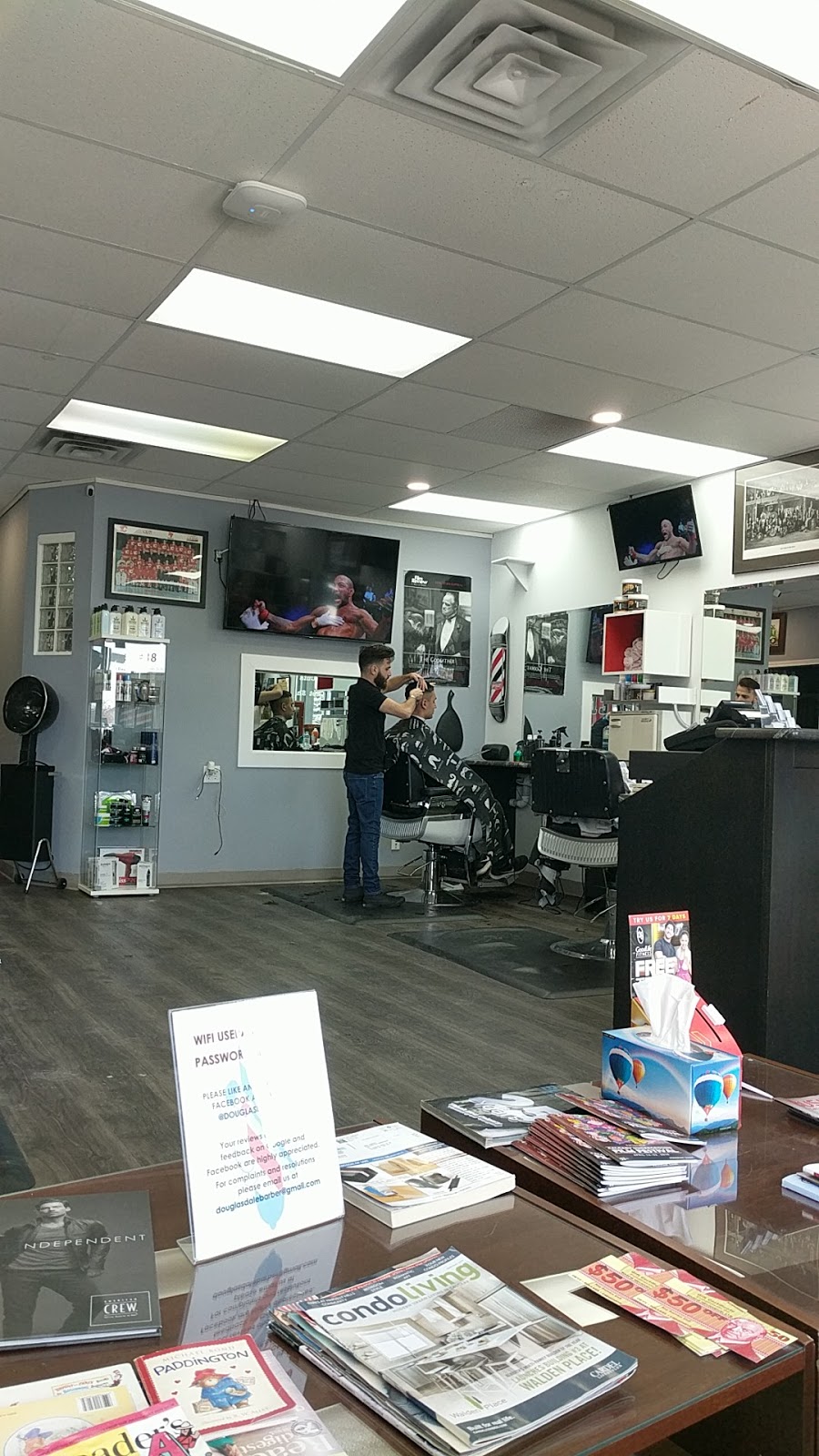 Douglasdale Barber Shop | 40 Douglas Woods Dr SE, Calgary, AB T2Z 1K2, Canada | Phone: (403) 454-4141