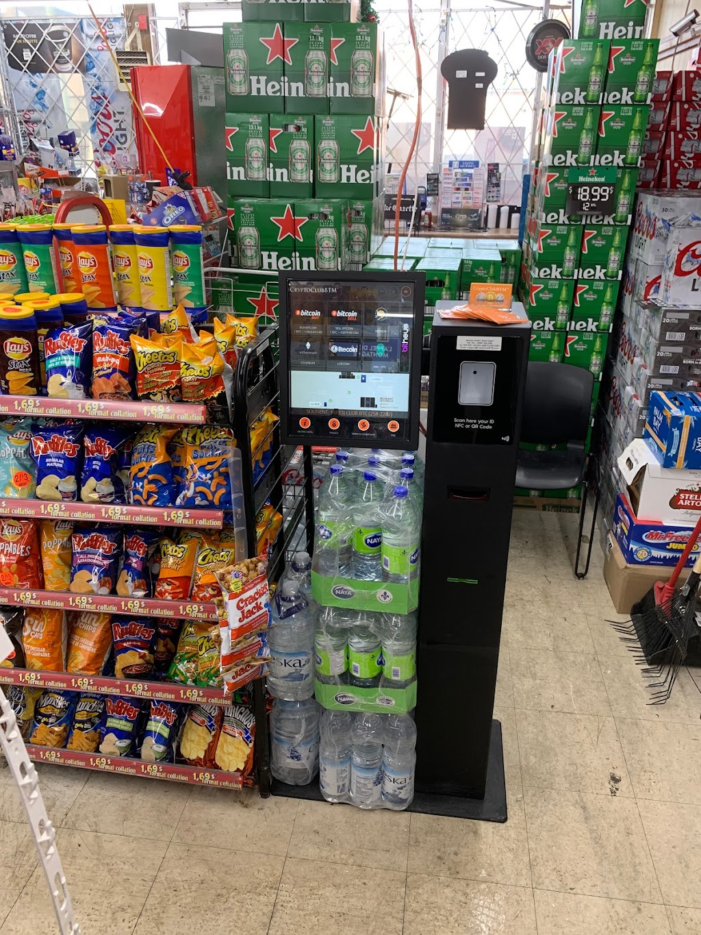 Bitcoin ATM / Depanneur Soleil by CryptoClubBTM | 9558 Rue Jean-Milot, LaSalle, QC H8R 1X7, Canada | Phone: (833) 258-2282