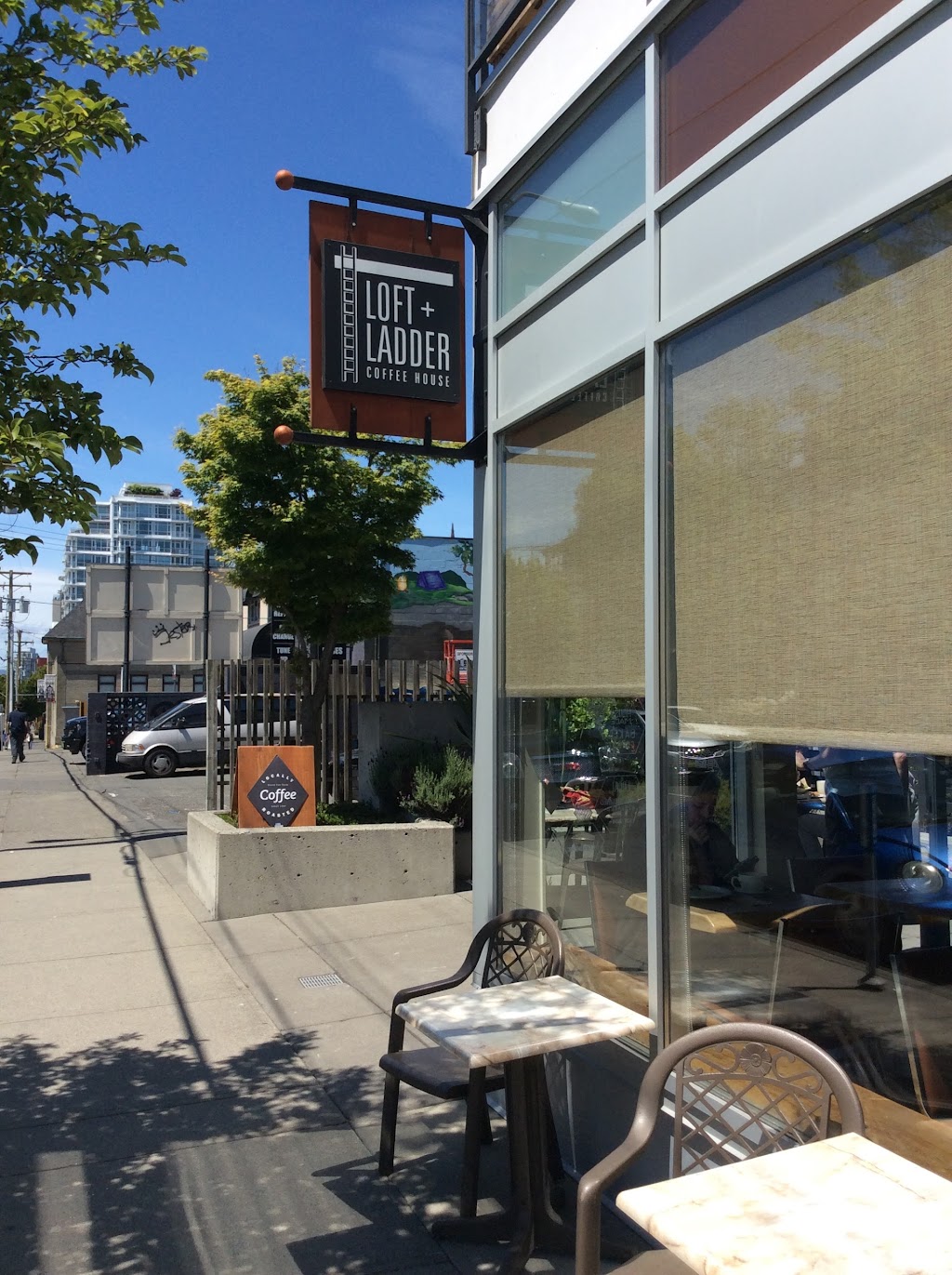 Loft and Ladder Coffee House | 101-932 Johnson St, Victoria, BC V8V 3N4, Canada | Phone: (250) 361-3996