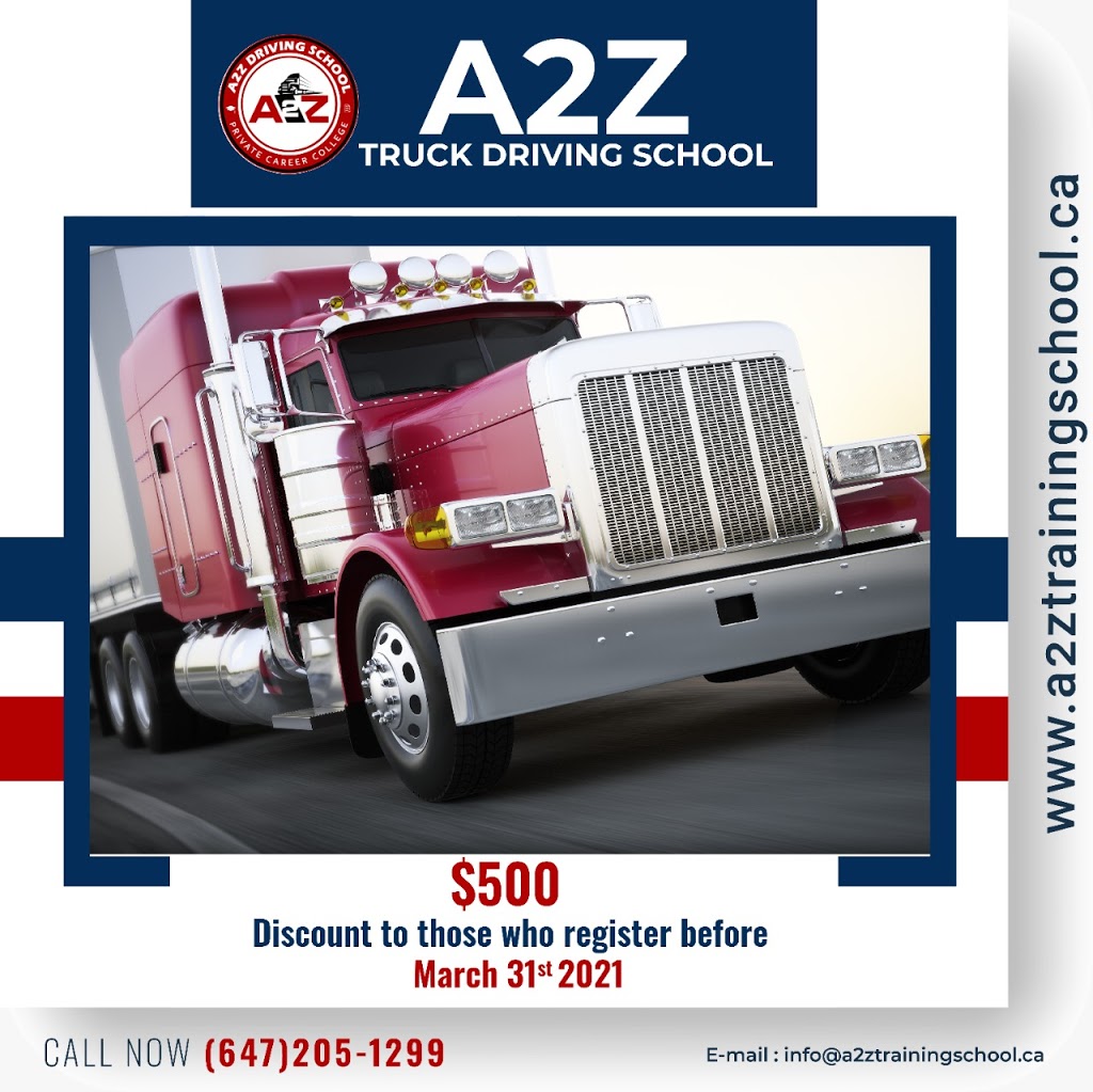 A2z Training School | 44 Beasley Dr Second Floor, Kitchener, ON N2E 1Y6, Canada | Phone: (647) 205-1299