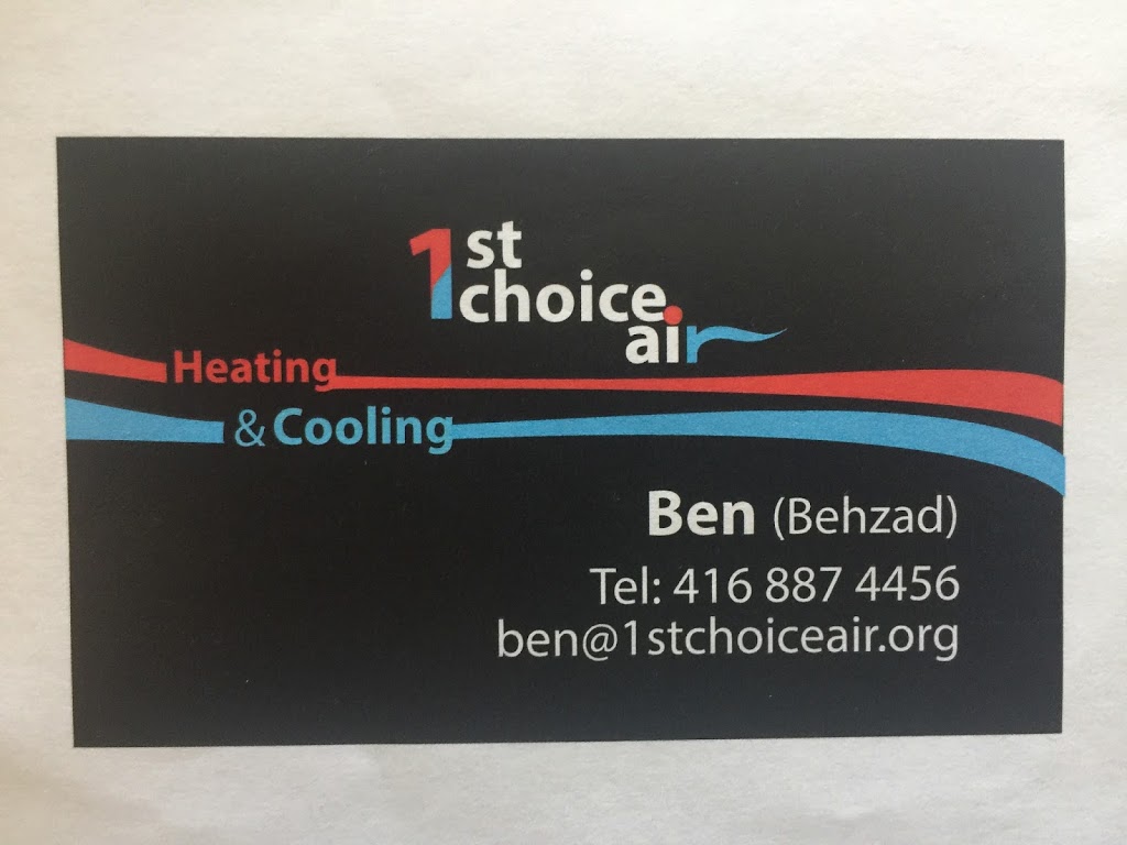 1st Choice Air heating & cooling | 27 Lynch Rd, North York, ON M2J 2V6, Canada | Phone: (416) 887-4456