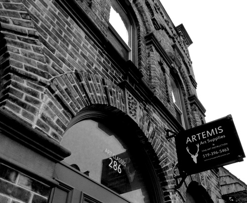 Artemis Art Supplies - Fine Art Instruction - Espresso Bar | 286 Harbour St, Kincardine, ON N2Z 2X9, Canada | Phone: (519) 396-5463