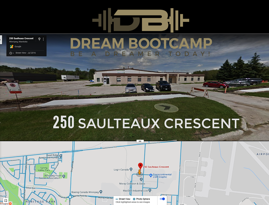Dream Bootcamp | 250 Saulteaux Crescent, Winnipeg, MB R3J 3T2, Canada | Phone: (204) 293-8603