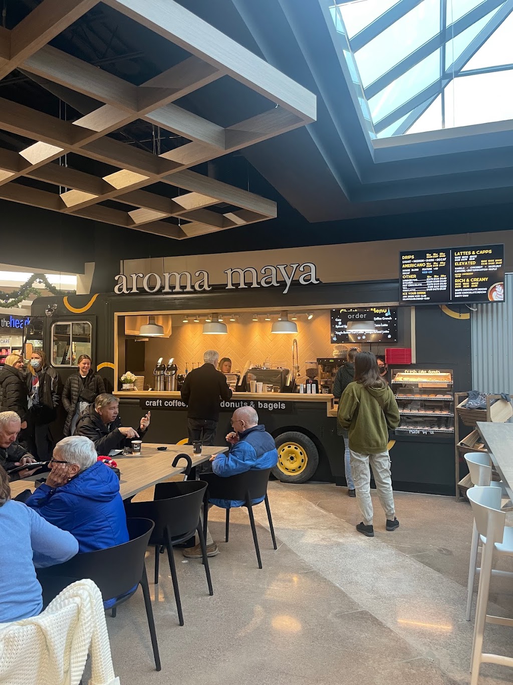 Aroma Maya Coffee & Donuts (Truro Mall) | Food Court, 245 Robie St, Truro, NS B2N 5N6, Canada | Phone: (902) 895-7046