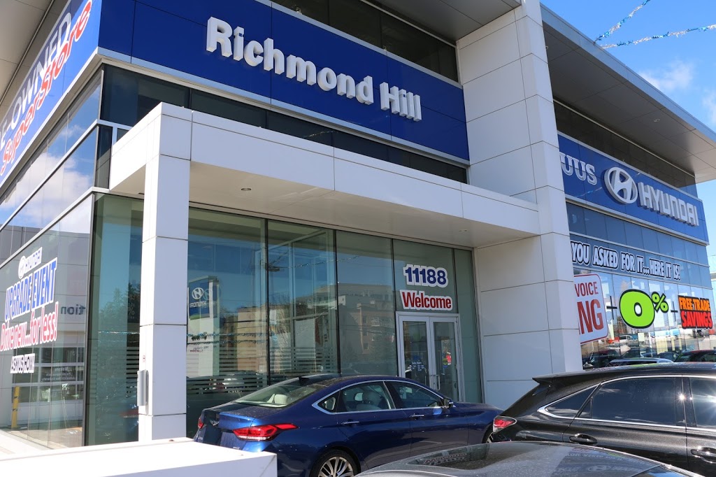 Richmond Hill Hyundai | car dealer | 11188 Yonge St, Richmond Hill, ON L4S 1K9, Canada | 9058845100 OR +1 905-884-5100