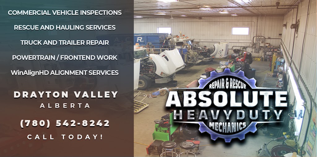 Absolute Heavy Duty Mechanics | 3205 64 St, Drayton Valley, AB T7A 1R5, Canada | Phone: (780) 542-8242
