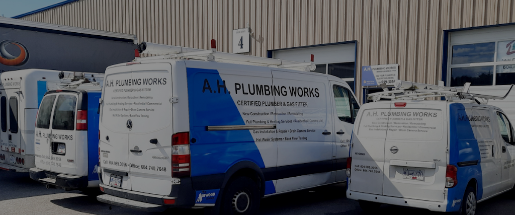 A.H.Plumbing Works & Heating | home goods store | 1877 Field Rd, Sechelt, BC V0N 3A1, Canada | 6047407648 OR +1 604-740-7648