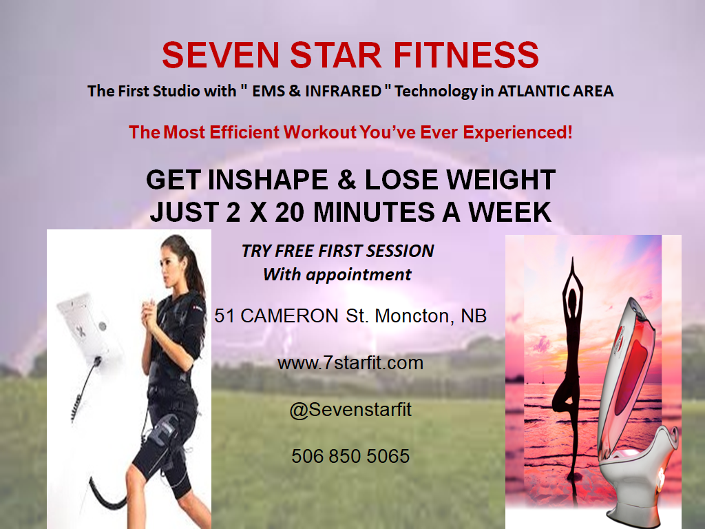 Seven Star Fitness | 51 Cameron St, Moncton, NB E1C 5Y5, Canada | Phone: (506) 850-5065