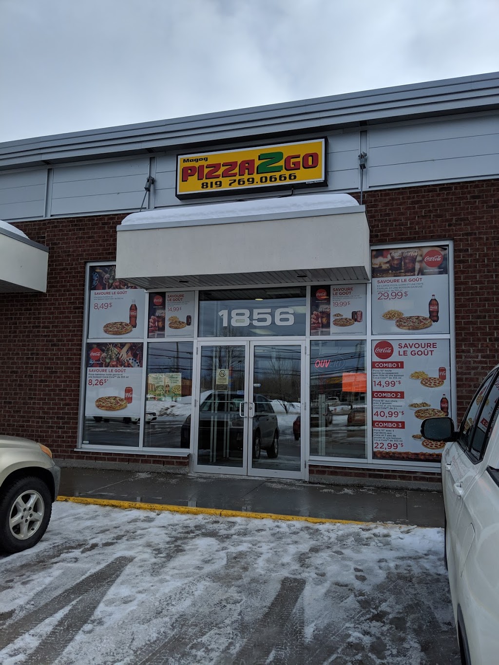 PIZZA 2 GO | 1856 Rue Sherbrooke, Magog, QC J1X 2T3, Canada | Phone: (819) 769-0666