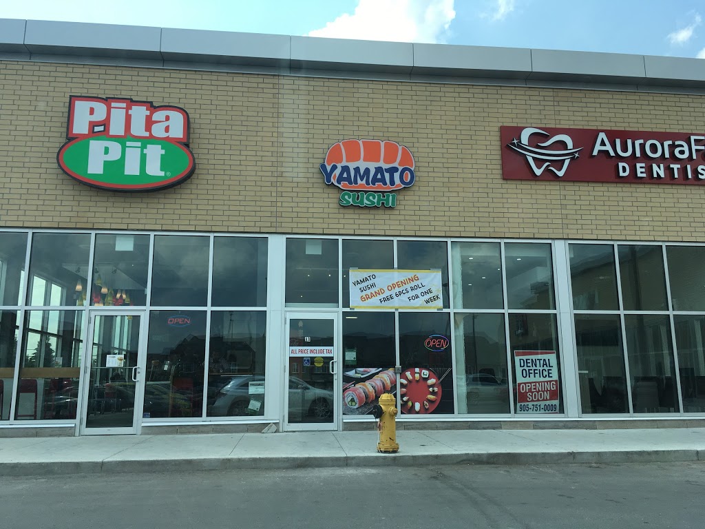 Yamato Sushi | 15955 Bayview Ave, Aurora, ON L4G 0H1, Canada | Phone: (289) 552-4224
