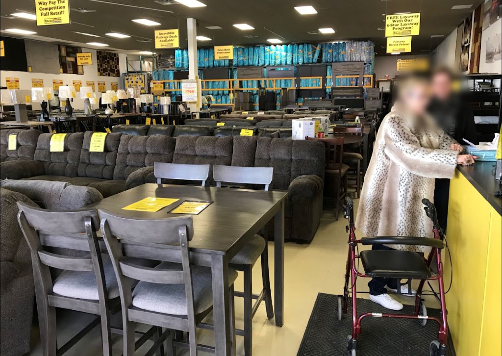 Surplus Furniture and Mattress Warehouse | 333 Ontario St, St. Catharines, ON L2R 5L3, Canada | Phone: (905) 688-3939