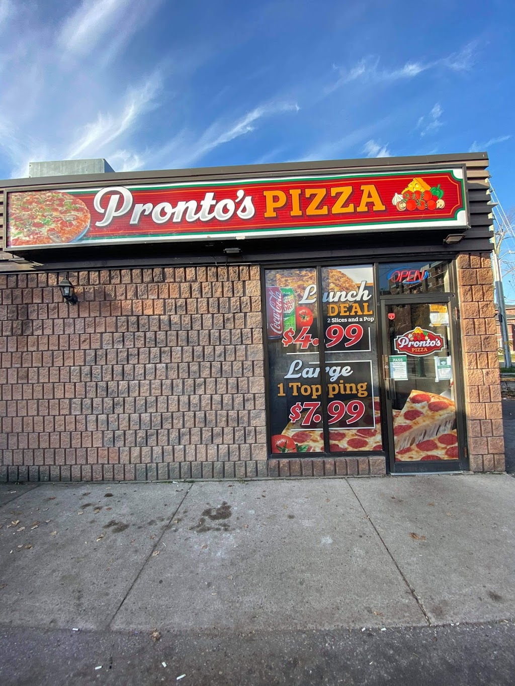 Prontos Pizza | 332 Wharncliffe Rd N, London, ON N6G 1E1, Canada | Phone: (226) 663-4666