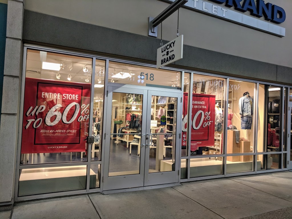 Lucky Brand | Steeles Ave W, 13850 518, Halton Hills, ON L7G 0J1, Canada | Phone: (905) 876-9998