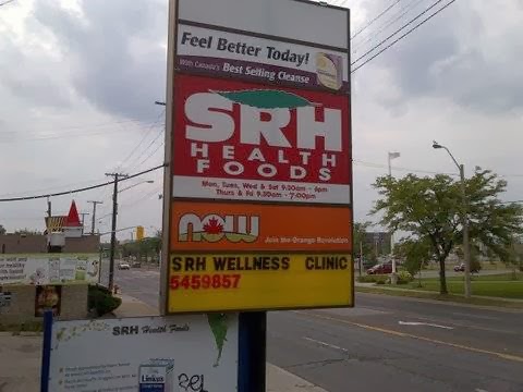 SRH Health Foods & Wellness Clinic | 1230 Barton St E, Hamilton, ON L8H 2V8, Canada | Phone: (905) 545-9857