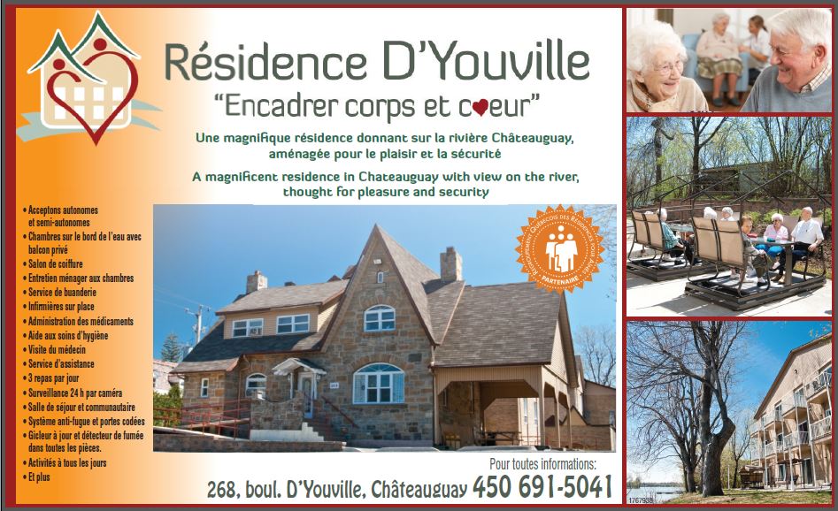 Résidence DYouville | 268 Boulevard DYouville, Châteauguay, QC J6J 4R6, Canada | Phone: (450) 691-5041