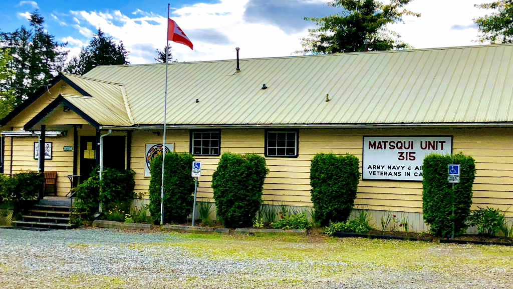 Army Navy & Air Force Veterans In Canada #315 | 30346 McNeil Ave, Abbotsford, BC V4X 1V5, Canada | Phone: (604) 856-7521