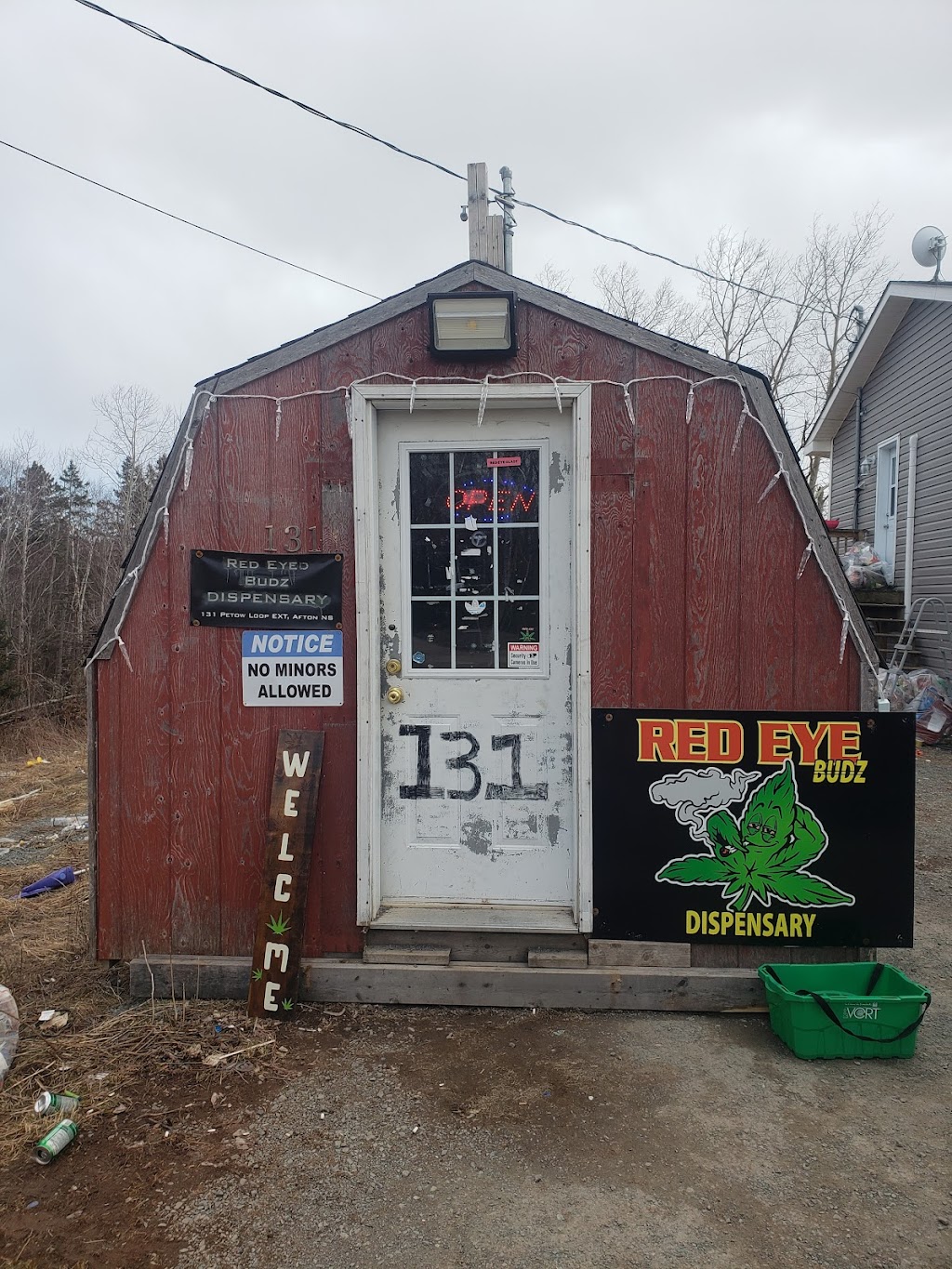 Red eye budz | 95 saqamaw rd, Afton Loop, Afton Station, NS B0H 1A0, Canada | Phone: (902) 318-9508