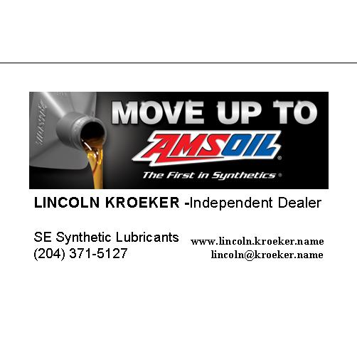 AMSOIL Synthetic Lubricants Dealer | 29118 Road 34 North, Mitchell, MB R5G 2P3, Canada | Phone: (204) 371-5127