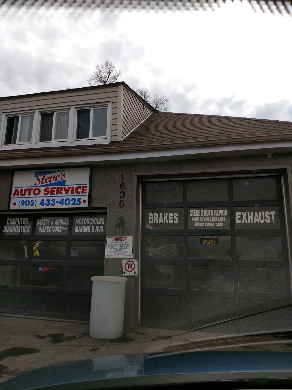 Steves Auto Repair | 1600 Simcoe St N, Oshawa, ON L1G 4X9, Canada | Phone: (905) 433-4025