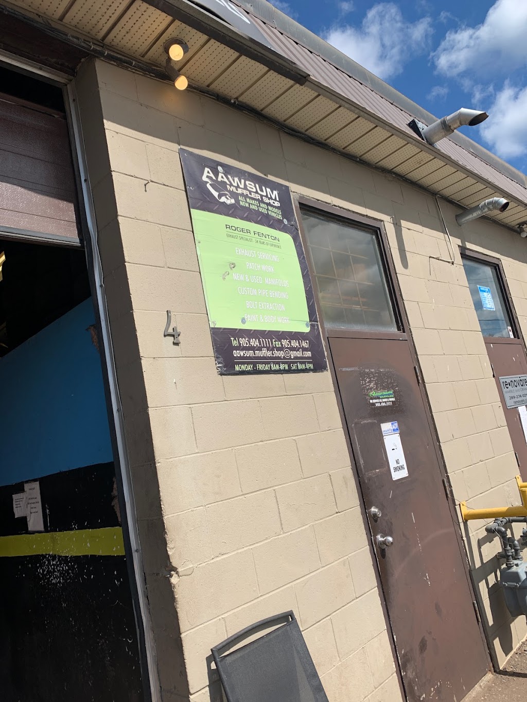 Aawsum Muffler Shop | 490 Waterloo Ct #4, Oshawa, ON L1H 3X1, Canada | Phone: (905) 404-1111