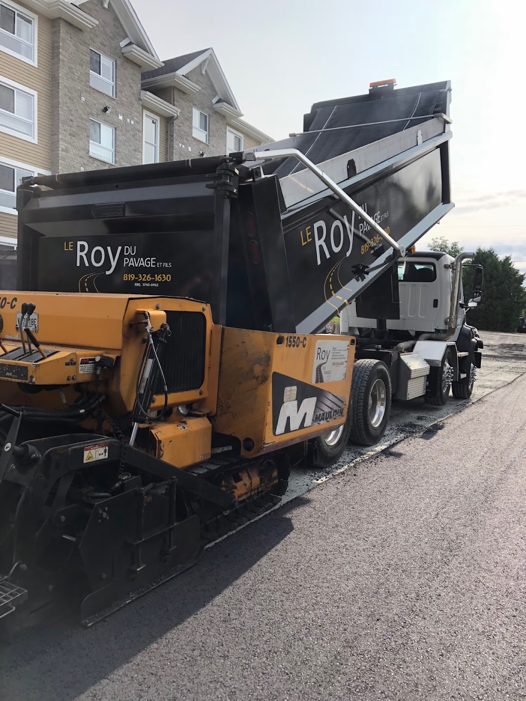 Le Roy du pavage et fils Pavage et Asphaltage 5500 Chem. Renaud