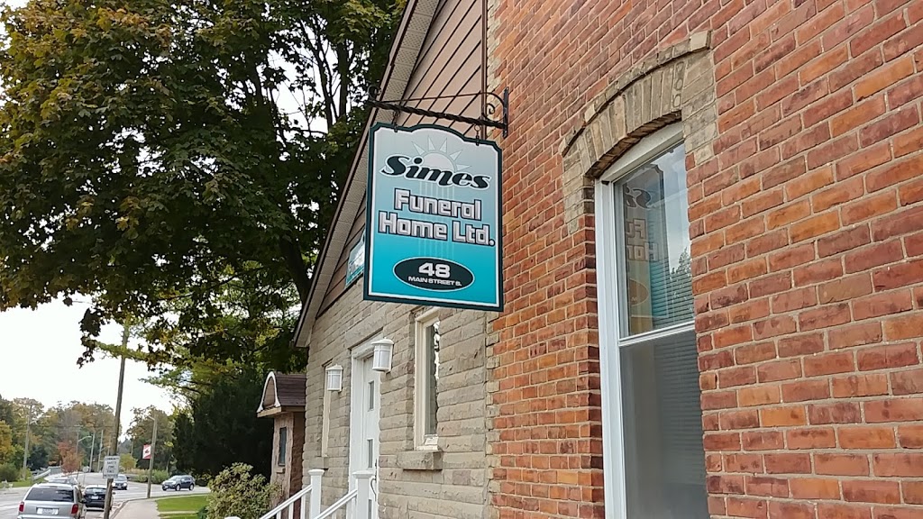 Simes Funeral Home | funeral home | 48 Main St S, Grand Valley, ON L0N 1G0, Canada | 5199282933 OR +1 519-928-2933