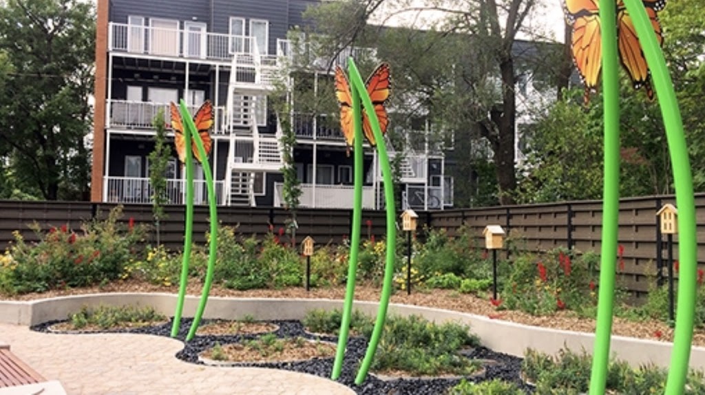 Marcelle-Gauvreau Garden | avenue Laurier E et, Boulevard Pie-IX, Montréal, QC H1X 2B7, Canada | Phone: (514) 872-0311