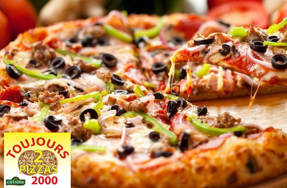 Toujours Deux Pizzas 2000 | 6385 3e Av E, Québec, QC G1H 3K9, Canada | Phone: (418) 621-5001