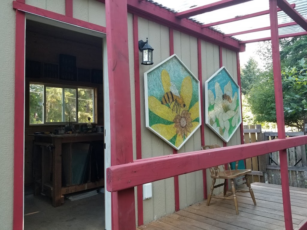 Ted Goodden Stained Glass, Sculpture | 5365 Reicken Rd, Hornby Island, BC V0R 1Z0, Canada | Phone: (250) 335-1150